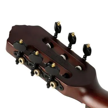Ortega RTPSTD-NAT TourPlayer DeLuxe nylon húros gitár 6 húros lucfenyő natúr + tok