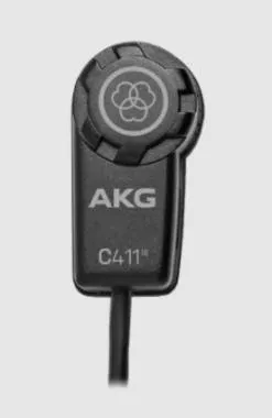 AKG C411L Ultrakönnyű 8-as kar. pick-up, mini XLR csatl.