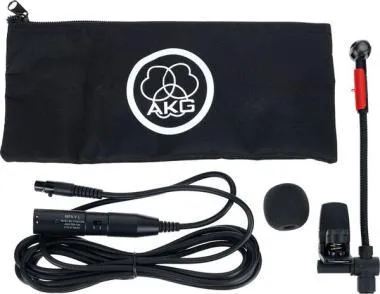 AKG C519M Miniatűr kardioid mikrofon fúvósokhoz, XLR csat.