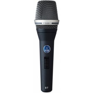 AKG D7S Profesionální dynamický mikrofon se spínačem