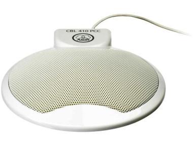 AKG CBL410PCC-WH Instalace mikrofon, polokulová charakteristika, VOIP