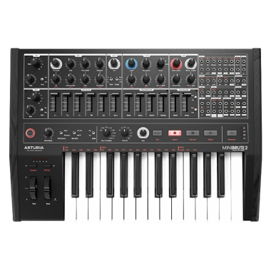Arturia MiniBrute 2 Noir analogový syntezátor, 2 oscilátory, sekvencer