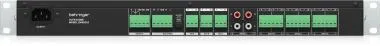 Behringer ZMX8210 V2 keverő, analód, rack, 8 csatorna, 3-buss, zónakeverő, távirányító, link portok