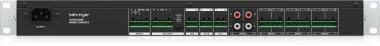 Behringer ZMX8210 V2 keverő, analód, rack, 8 csatorna, 3-buss, zónakeverő, távirányító, link portok
