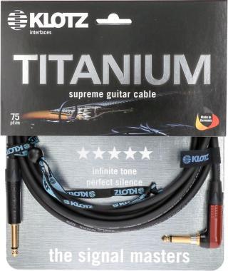 Klotz TITANIUM supreme kytarový kabel, 6m