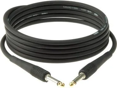 Klotz pro hangszerkábel aranyozott véggel - 3m