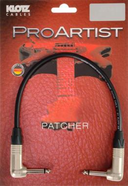 Klotz kabel asimetrický pro patch, nikelové konektory, Neutrik, 0,6m