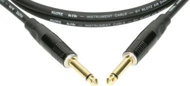 Klotz profi hangszerkábel fém Klotz Jack-kel - 6m