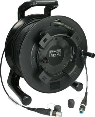 Klotz opticalCON QUAD csatlakozó kábel kábeldobon FiberLink - single-mode OS2 - 200m