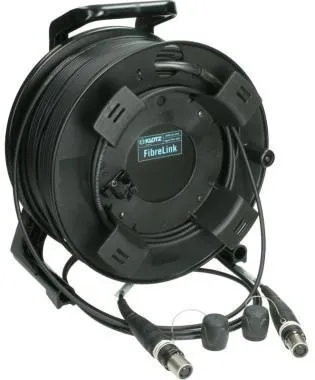 Klotz opticalCON QUAD csatlakozó kábel kábeldobon FiberLink - multimode OM4 - 150m
