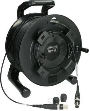 Klotz opticalCON QUAD csatlakozó kábel kábeldobon FiberLink - multimode OM4 - 200m