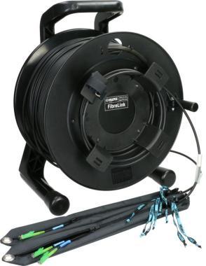 Klotz optický kabel E2000-E2000, single-mode OS2, 200m