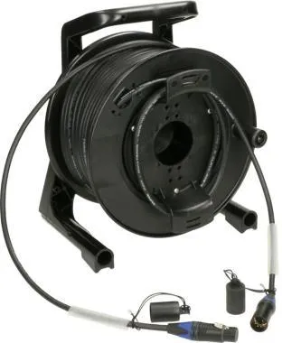Klotz alacsony veszteségű DMX kábeldob - PVC XLR 5p mama/papa (3 pin bekötve) Neutrik - 0,31m