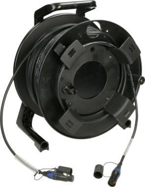 Klotz DMX kabelový buben, nízká ztráta, PVC XLR 5p, Neutrik, 0,31m