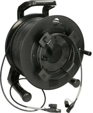 Klotz alacsony veszteségű AES és DMX kábeldob - PVC XLR 3p mama/papa Neutrik - 150m