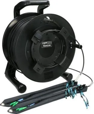 Klotz 2x LC/APC - 2x LC/APC kábeldob FiberLink - single-mode OS2 - 200m