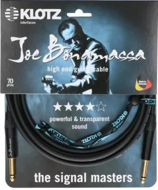 Klotz Joe Bonamassa csúcsminőségű gitárkábel - 3m