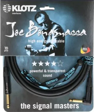Klotz Joe Bonamassa csúcsminőségű gitárkábel - 4,5m
