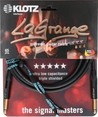 Klotz LaGrange supreme gitárkábel - 6m
