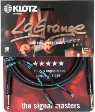 Klotz LaGrange supreme gitárkábel - 9m