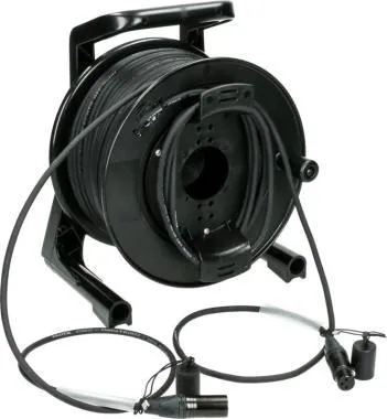 Klotz dupla árnyékolt AES és DMX kábeldob - PVC XLR 3p mama/papa Neutrik - 60m