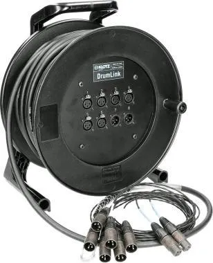 Klotz DrumLink 6/2 - 6x XLR 3p mama/papa + 2x XLR 3p papa/mama 8-cs. analóg csoportkábel dob - 30m