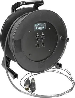 Klotz DrumLink 2/2 - 2||2 convertCON XLR 3p mama/papa 2 csatornás - analóg csoportkábel dob - 30m