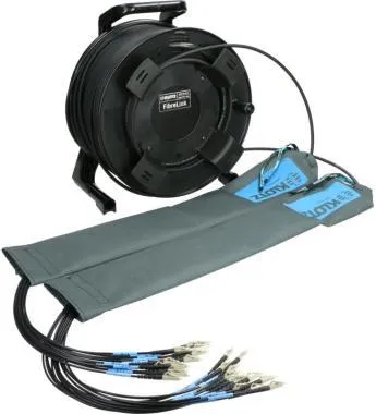 Klotz 12x LC/UPC - 12x LC/UPC kábeldob FiberLink - multimode OM4 - 100m