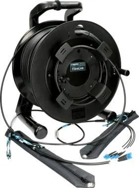 Klotz 4x LC/UPC - 4x LC/UPC kábeldob FiberLink - single-mode OS2 - 200m