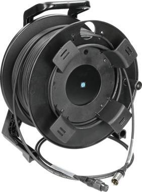Klotz mikrofonní kabel, PUR, XLR 3p, IP65, Neutrik konektory, 50m