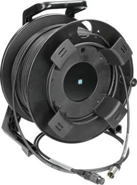 Klotz csúcskategóriás mikrofonkábel dob - PUR XLR 3p mama/papa a Neutrik-tól IP65 szerint - 100m