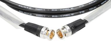 Klotz kabel 75 ohm, koaxiální RG59C/U, Neutrik BNC, 10m