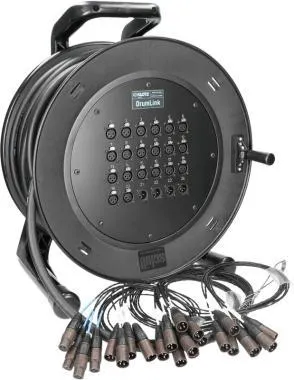 Klotz DrumLink 20/4 - 20x XLR 3p mama/papa + 4x XLR 3p papa/mama 24-cs. analóg dob - 25m