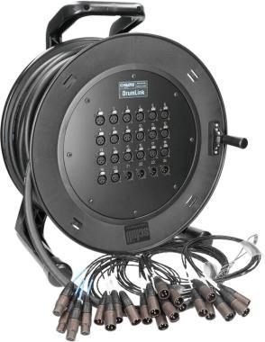 Klotz DrumLink 20/4 - 20x XLR 3p, 4x XLR 3p, 30m