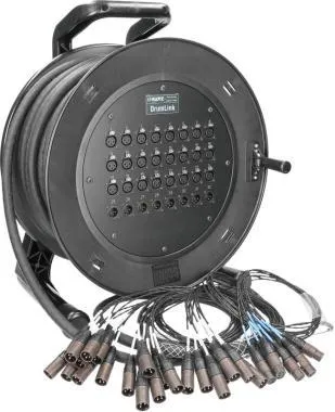 Klotz DrumLink 24/8 - 24x XLR 3p mama/papa + 8x XLR 3p papa/mama 32-cs. analóg dob - 30m