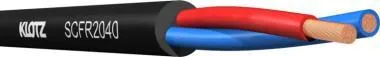 Klotz twinaxiális hangfalkábel 2 x 4,0 mm² - FRNC - DCA - 100m