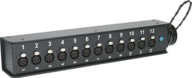 Klotz Stagebox bez kabelu 12/0 XLR 3p - RMP 37p, 0,4185m