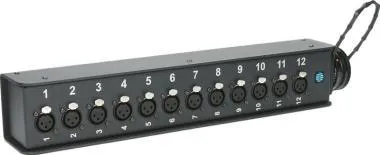 Klotz StraightLink 12/0 XLR 3p - RMP 37p papa 12-cs. stagebox - 0,4185m