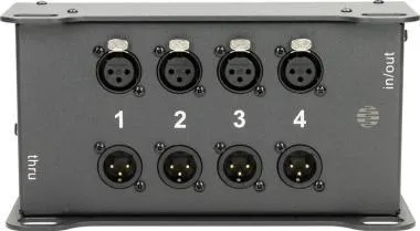 Klotz CATLink TRUSS 4 csatornás audió színpadbox etherCON mama||mama - 4 x XLR 3p mama||M - 0,204m