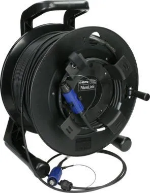 Klotz SmartBeam DODEKA 12 csatlakozó kábel kábeldobon FiberLink - single-mode OS2 - 200m