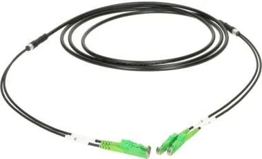 Klotz 2x E2000/APC - 2x E2000/APC breakout patch kábel FiberLink - single-mode OS2 - 75m