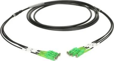 Klotz 4x E2000/APC - 4x E2000/APC breakout patch kábel FiberLink - single-mode OS2 - 50m