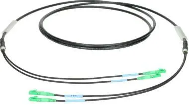 Klotz 2x LC/APC - 2x LC/APC breakout patch kábel FiberLink - single-mode OS2 - 75m