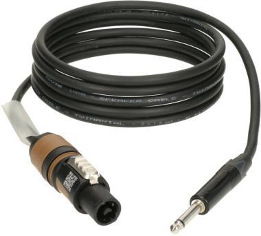 Klotz IM kabel 2 x 1,5 mm² PVC speakON 2p samice - jack 2p samec - 5m
