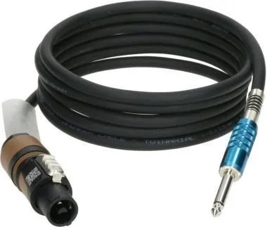 Klotz 2 x 2,5 mm² hangfalkábel PVC speakON 2p mama (NL2FXX) - jack 2p papa - 20m