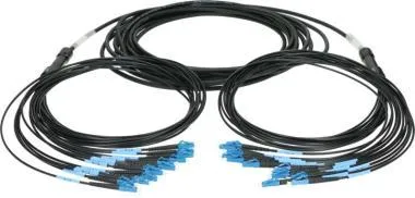 Klotz 12x LC/UPC to 12x LC/UPC breakout patch kábel FiberLink - single-mode OS2 - 200m