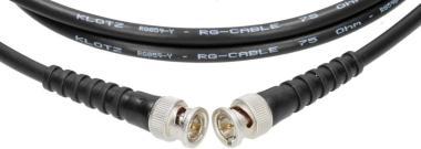 Klotz kabel 75 ohm, RG59C/U, Telegärtner BNC, 1,5m