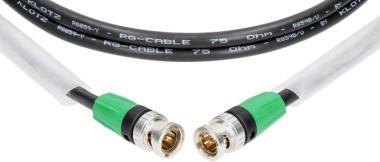 Klotz kabel 75 ohm, koaxiální, Neutrik BNC konektory, 10m