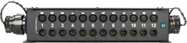 Klotz Stagebox 8x XLR 5p, 4x XLR 3p, 2x RMP 37p, DMX, 4,8m