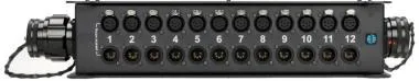 Klotz TrussLink 12x XLR 5p mama||M - 2x RMP 37p mama/papa 12-cs. - DMX - 0,476m